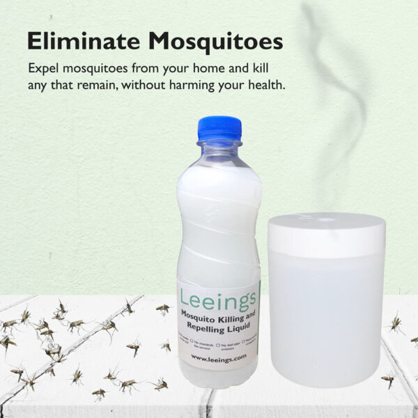 Mosquito Killing and Repellent Machine + Liquid 500ML - Combo - (মশা নিধন ও প্রতিরোধ যন্ত্র + লিকুইড - কম্বো ) - Image 2